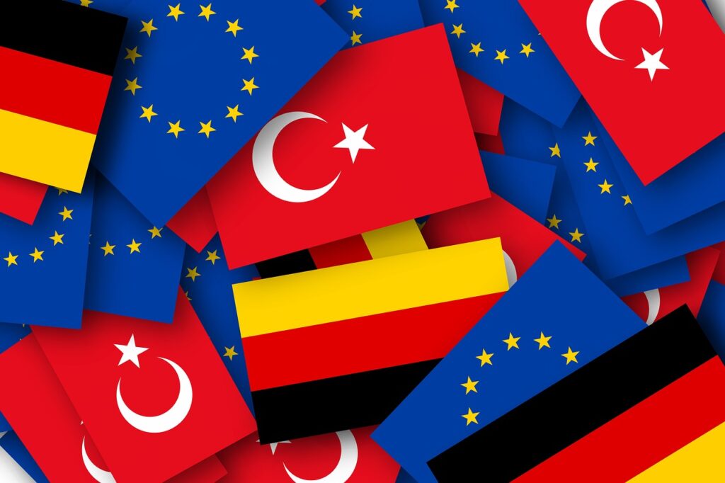 europe, turkey, germany, flags, accession, eu, discussion, conflict, election campaign, choice, opinions, news